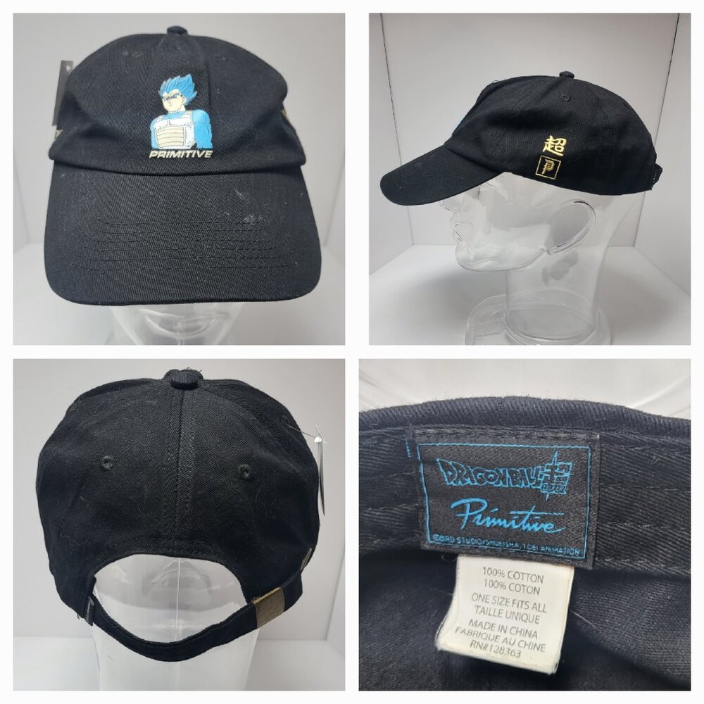 Dragonball Z x Primitive Vegeta Hat - Adult